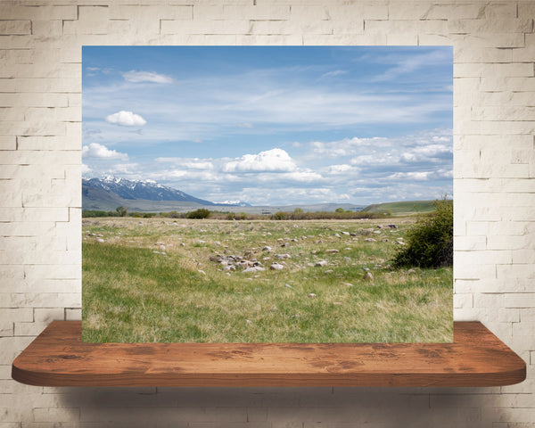 Mountain Field Photograph